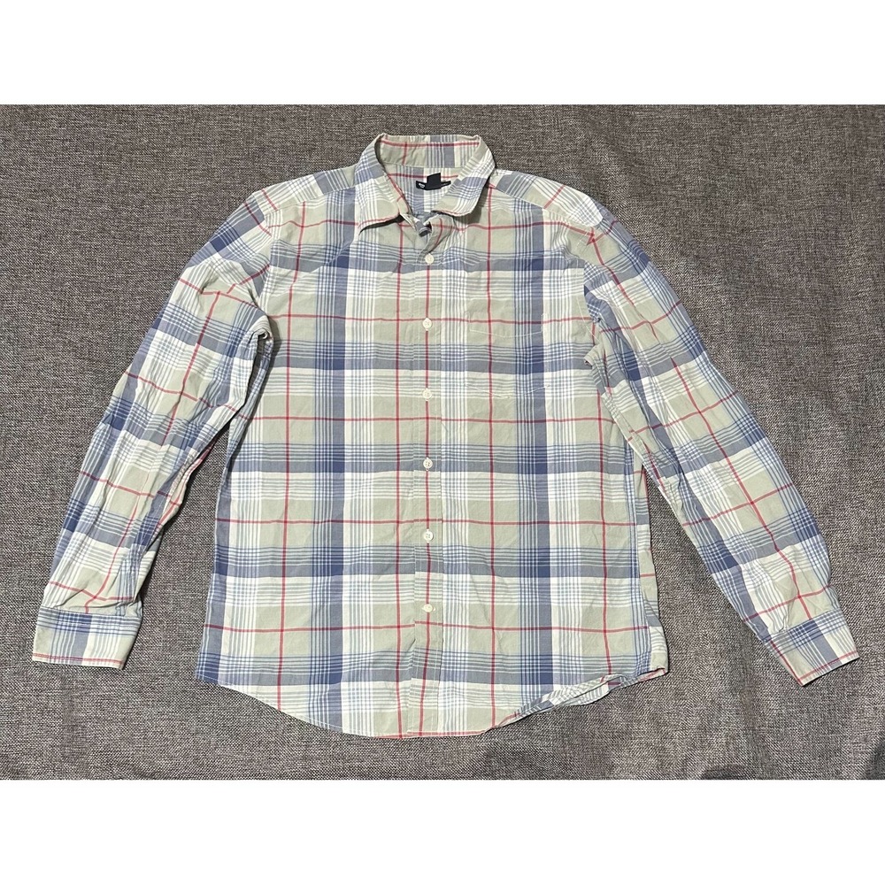 Gap Classic Fit Men's M‎ Plaid Long Sleeve Shirt